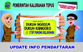 Update Pendaftaran Pamong dan Staf, SELASA 11 November 2025